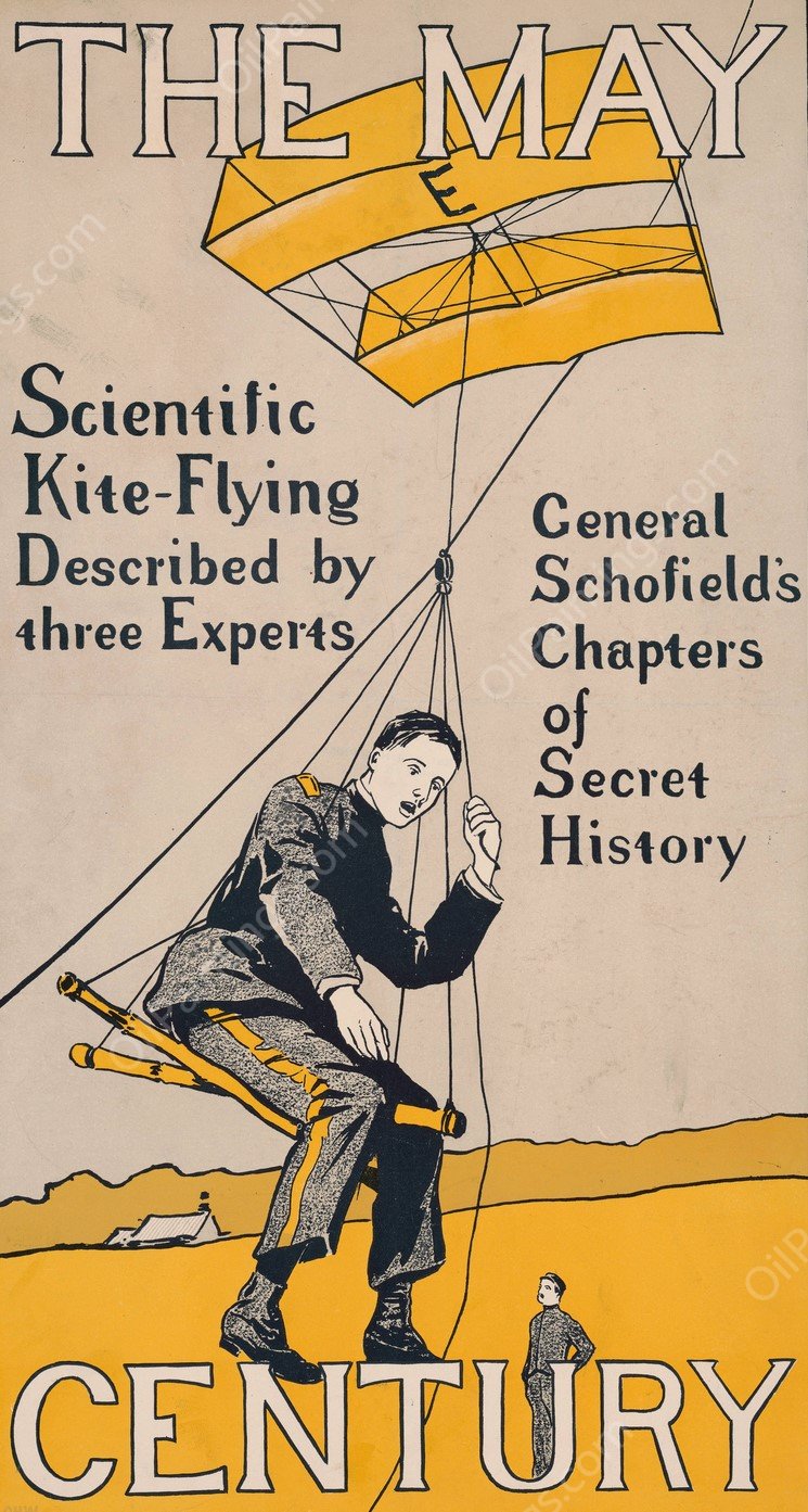 The May Century  by Charles Hubbard Woodbury - Hand-Painted Oil Painting Reproduction