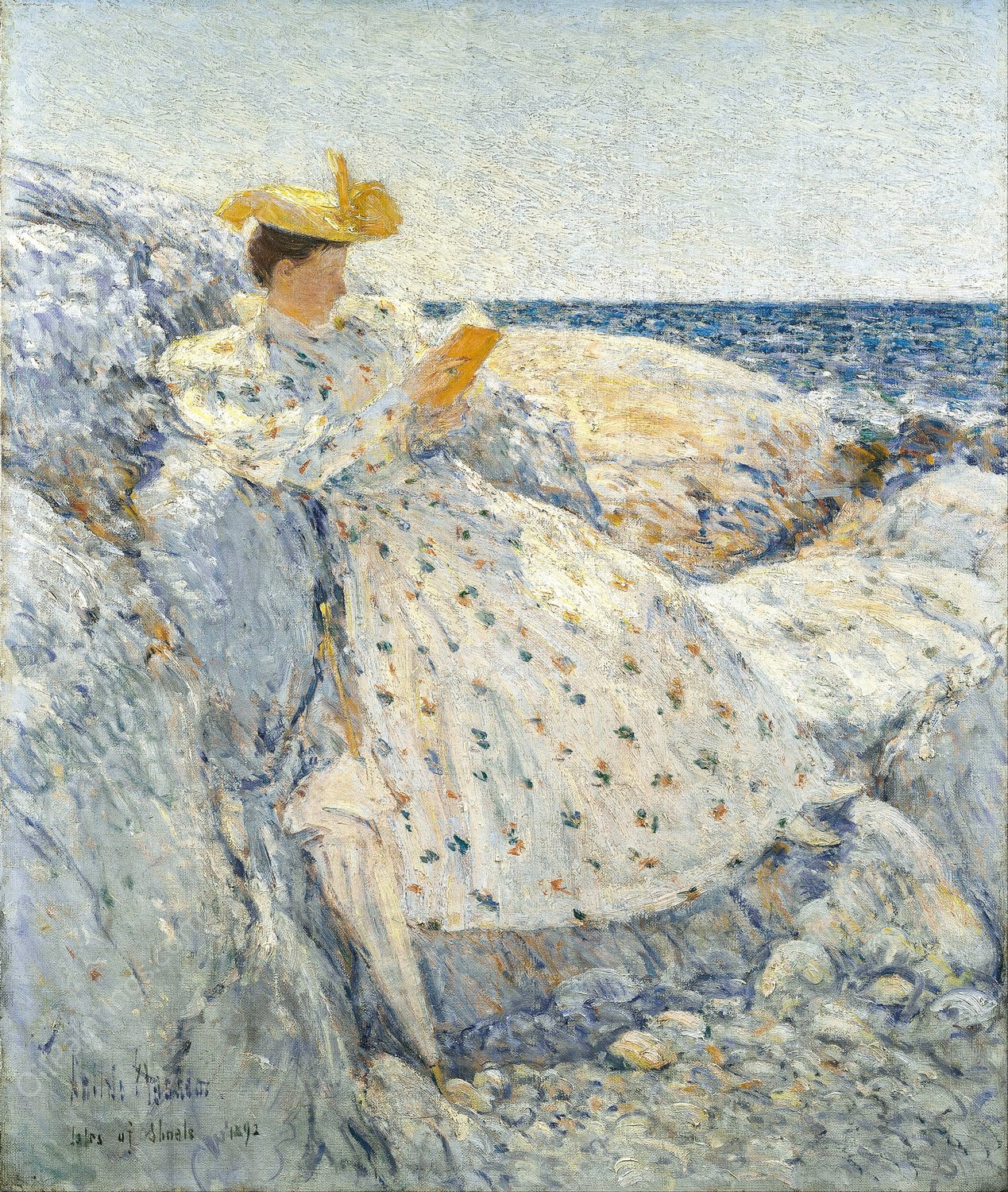 Summer Sunlight  by Childe Hassam - Hand-Painted Oil Painting Reproduction
