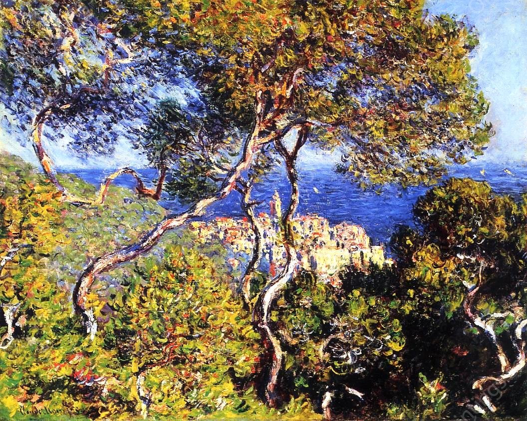 Bordighera by Claude Monet - Hand-Painted Oil Painting Reproduction