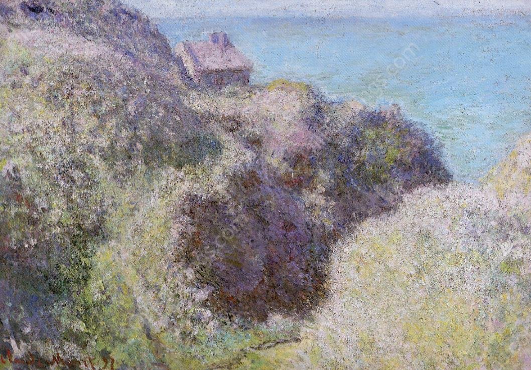 The Gorge at Varengeville, Late Afternoon by Claude Monet - Hand-Painted Oil Painting Reproduction