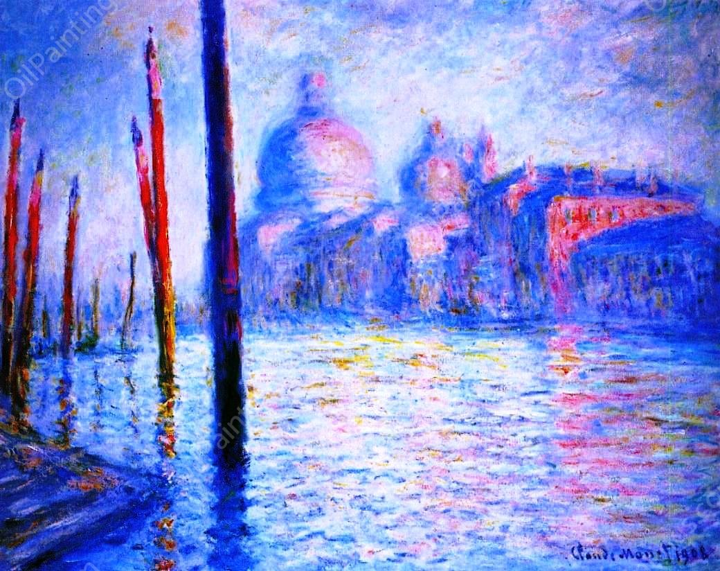 The Grand Canal 3 by Claude Monet - Hand-Painted Oil Painting Reproduction