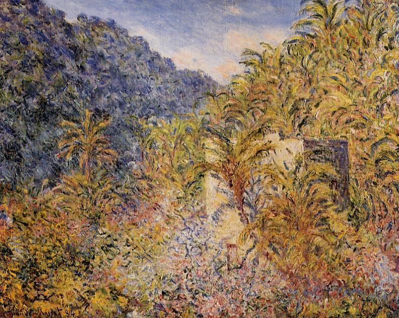 The Valley of Sasso by Claude Monet - Hand-Painted Oil Painting Reproduction