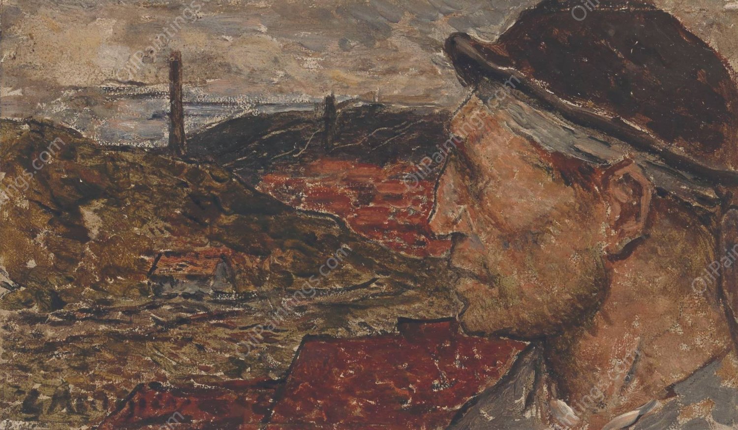 Collier by Constantin Meunier - Hand-Painted Oil Painting Reproduction