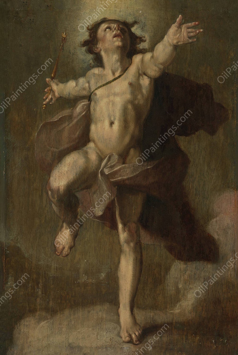 Apollo as Sol  by Cornelis Cornelisz Van Haarlem - Hand-Painted Oil Painting Reproduction
