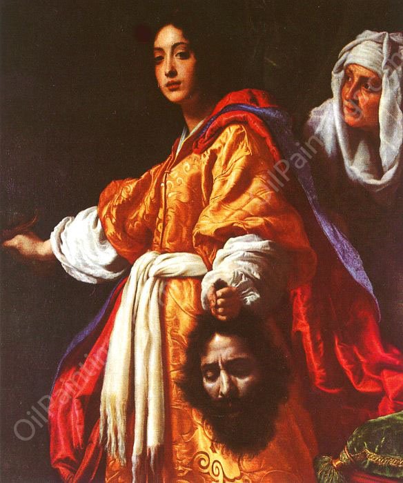 Judith with the Head of Holofernes by Cristofano Allori - Hand-Painted Oil Painting Reproduction