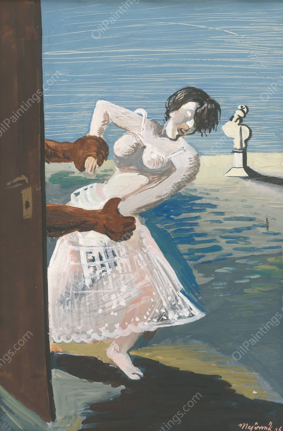 Embrace  by Cyprian Majernik - Hand-Painted Oil Painting Reproduction