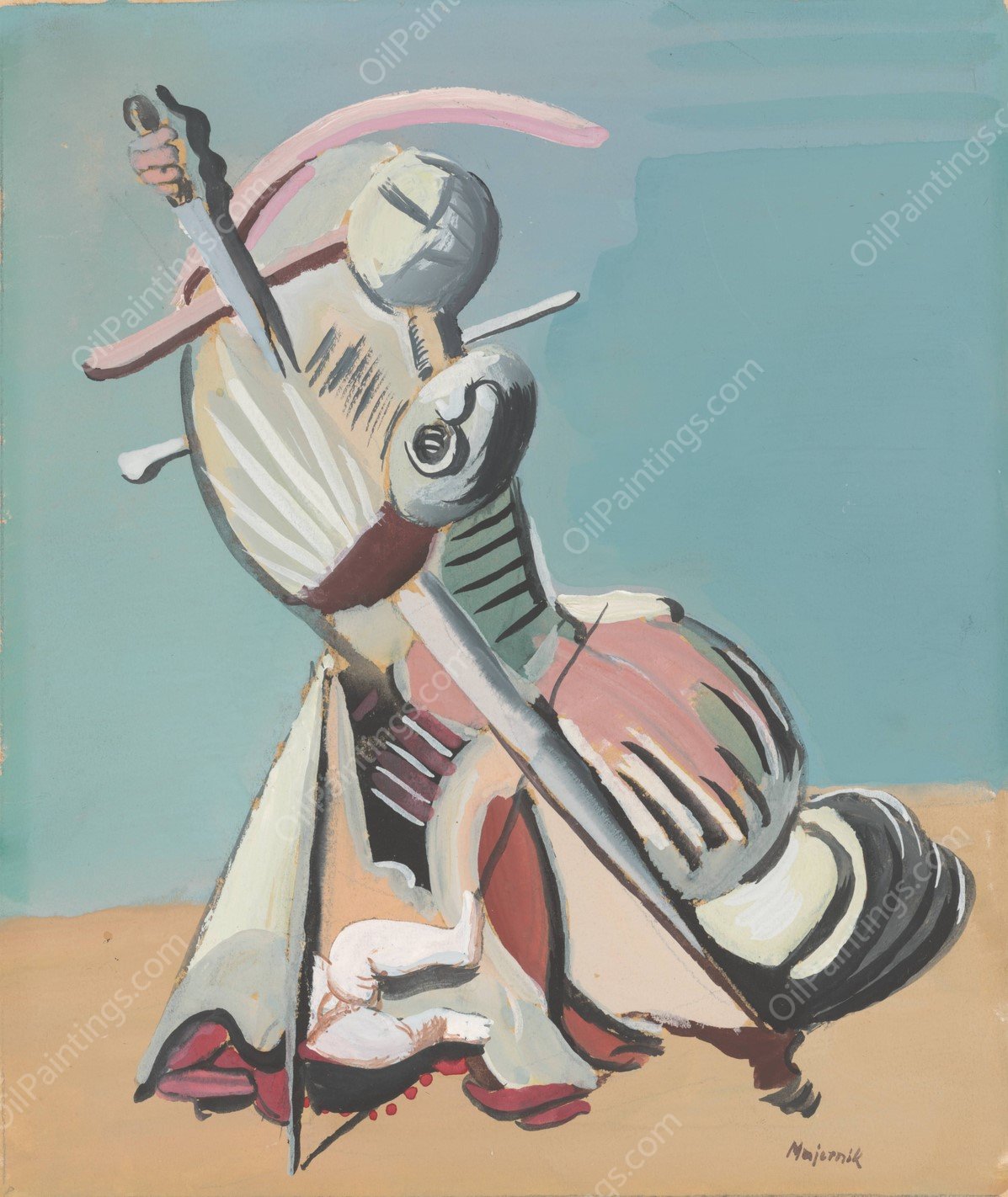 Massacre of the Innocents  by Cyprian Majernik - Hand-Painted Oil Painting Reproduction