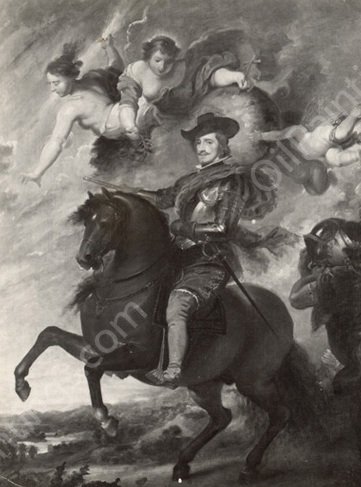 Allegorical Portrait of Philip IV also known as Sketch by Diego Velazquez - Hand-Painted Oil Painting Reproduction