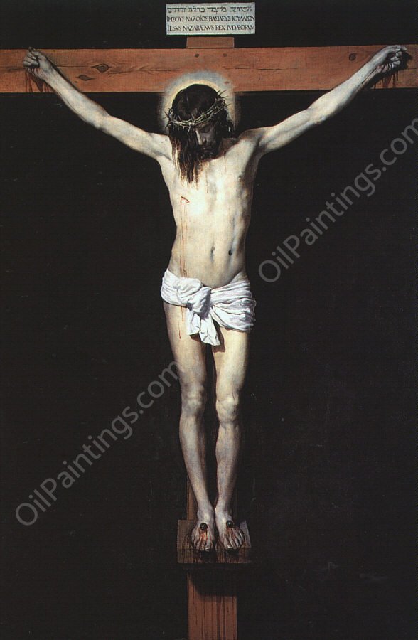 Christ on the Cross by Diego Velazquez - Hand-Painted Oil Painting Reproduction