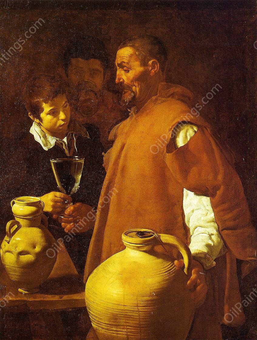 The Waterseller by Diego Velazquez - Hand-Painted Oil Painting Reproduction