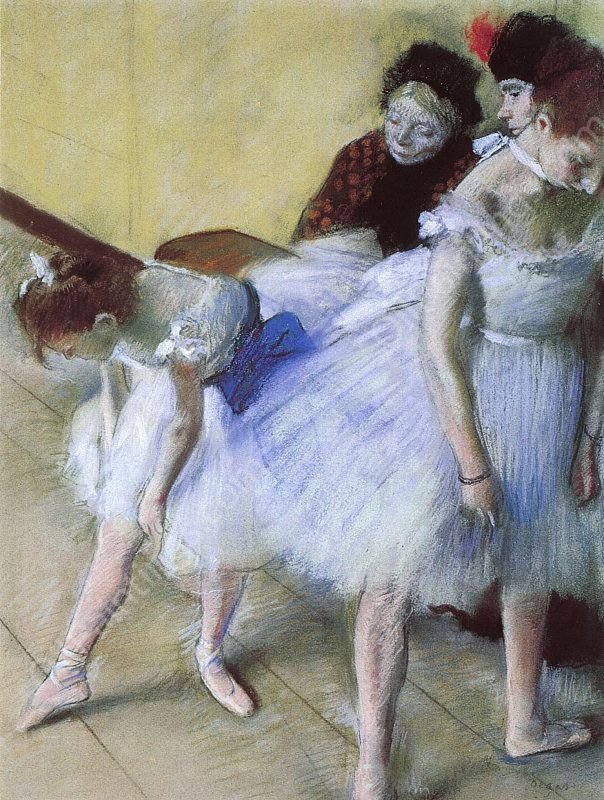 The Dance Examination by Edgar Degas - Hand-Painted Oil Painting Reproduction