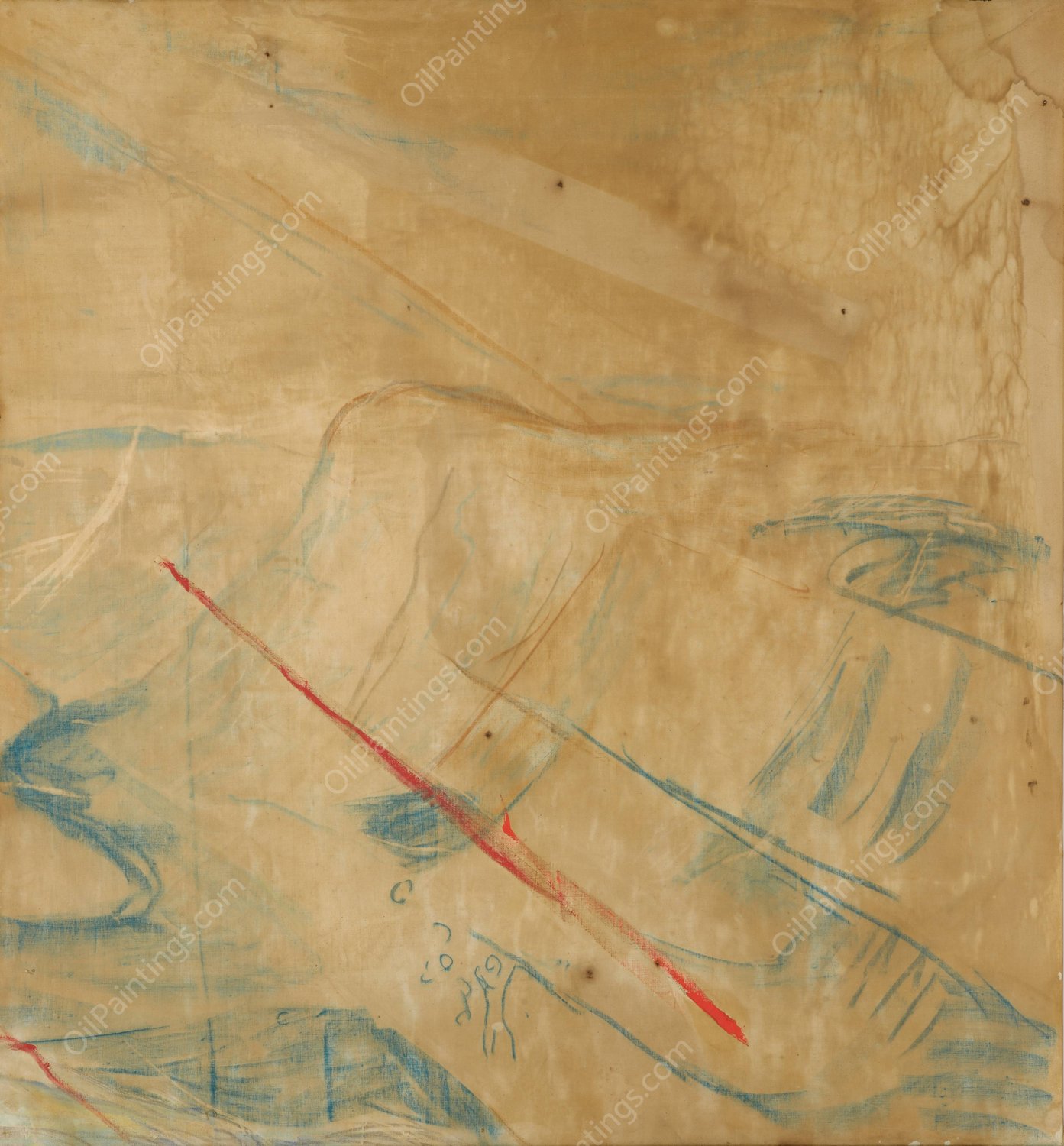 Sun Rays  by Edvard Munch - Hand-Painted Oil Painting Reproduction