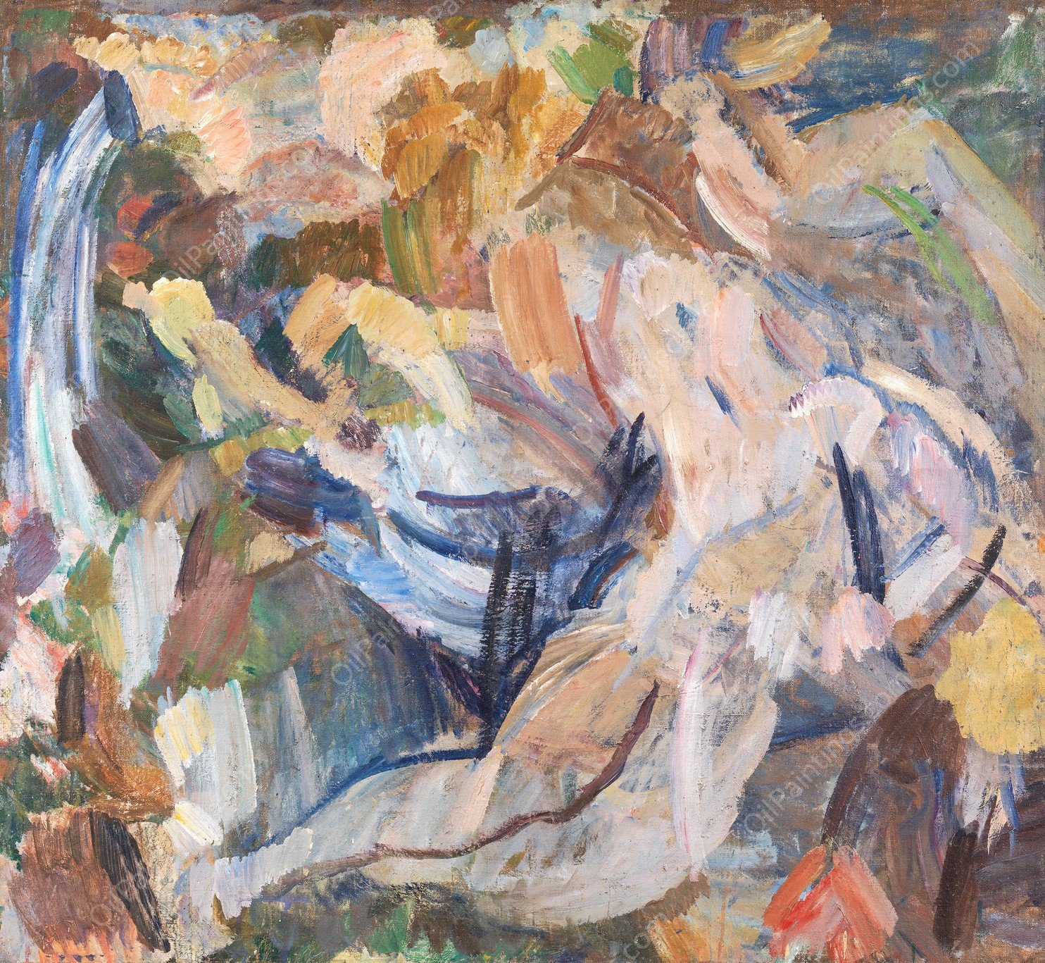 Romantic Fantasy II  by Edvard Weie - Hand-Painted Oil Painting Reproduction