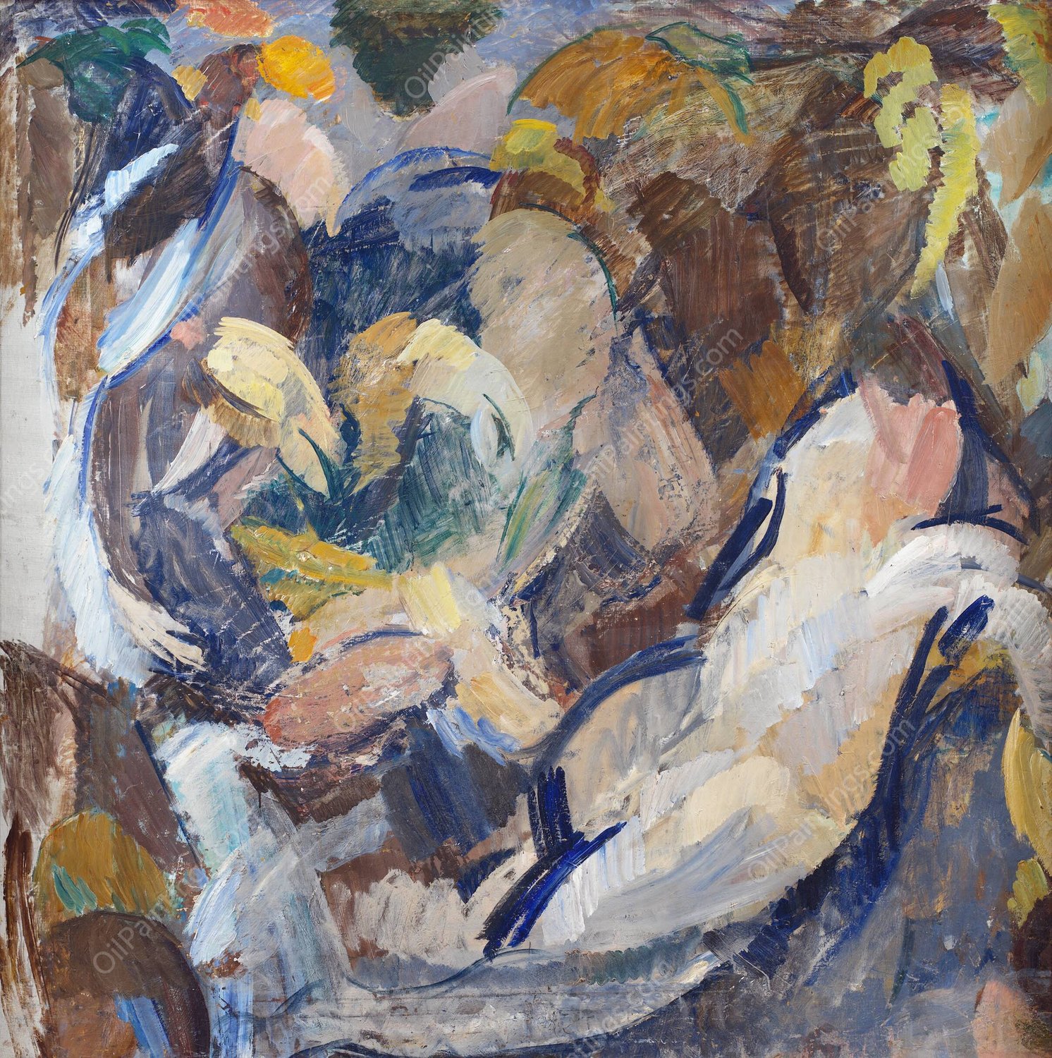 Romantic Fantasy  by Edvard Weie - Hand-Painted Oil Painting Reproduction