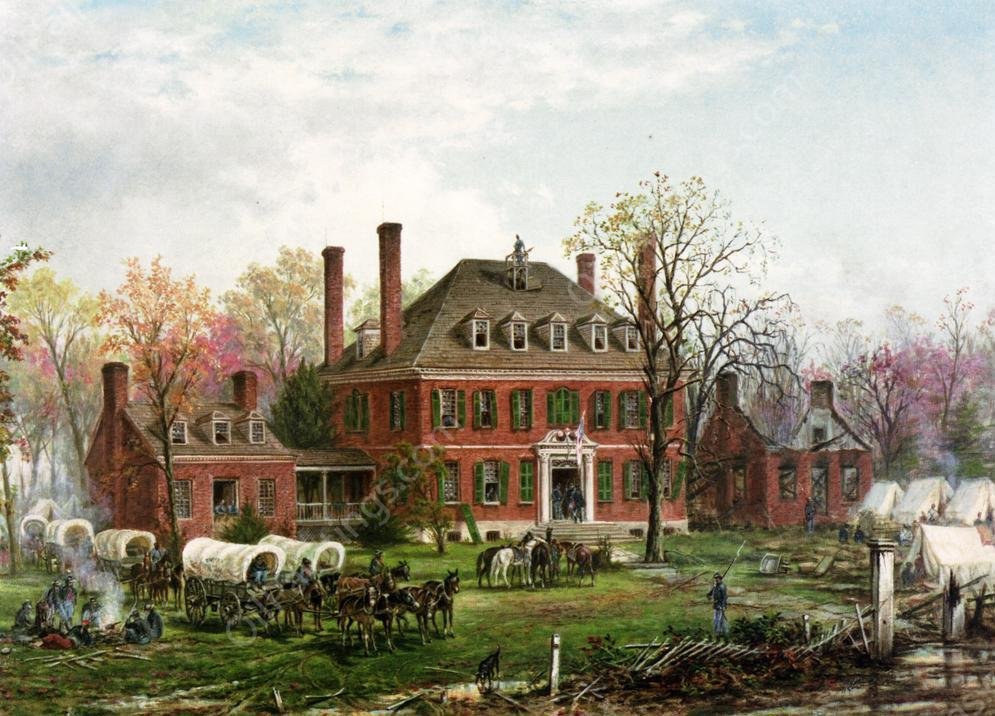 Westover, Virginia by Edward Lamson Henry - Hand-Painted Oil Painting Reproduction
