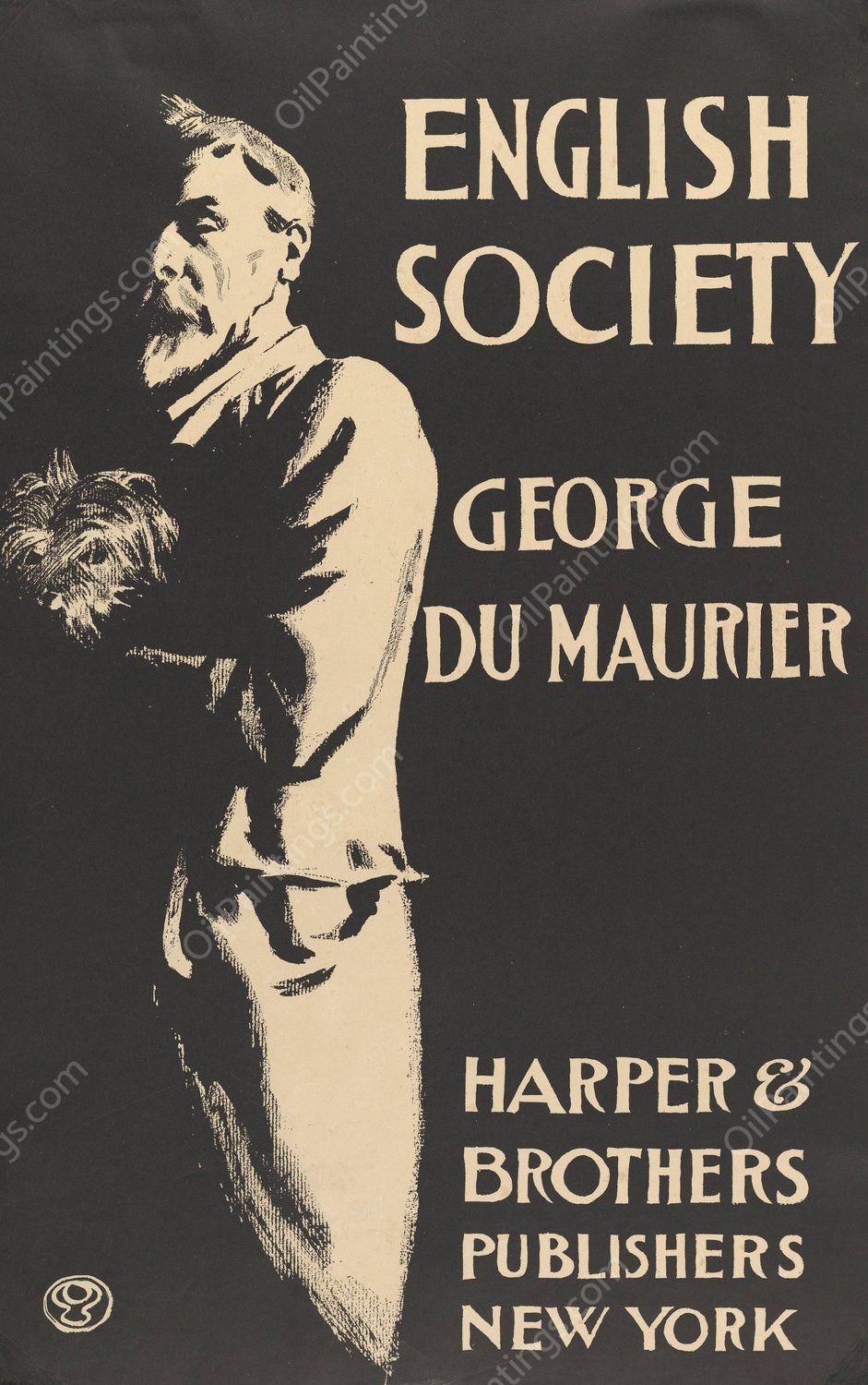 English Society  by Edward Penfield - Hand-Painted Oil Painting Reproduction