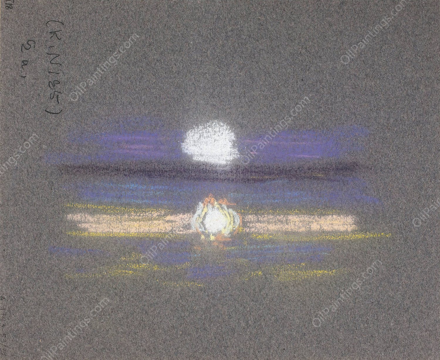 Untitled.  by Eero Jarnefelt - Hand-Painted Oil Painting Reproduction