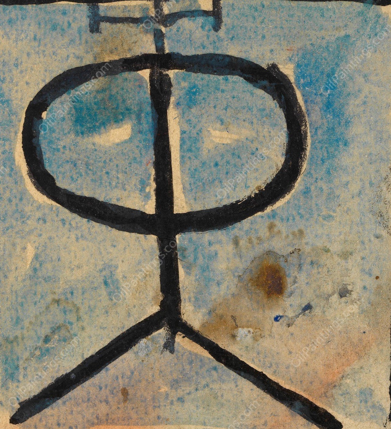 Ornament  by Egon Schiele - Hand-Painted Oil Painting Reproduction