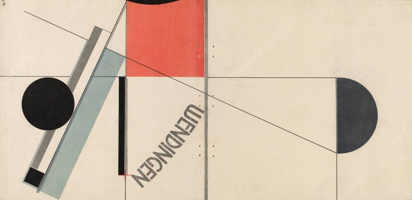 Wendingen  by El Lissitzky - Hand-Painted Oil Painting Reproduction