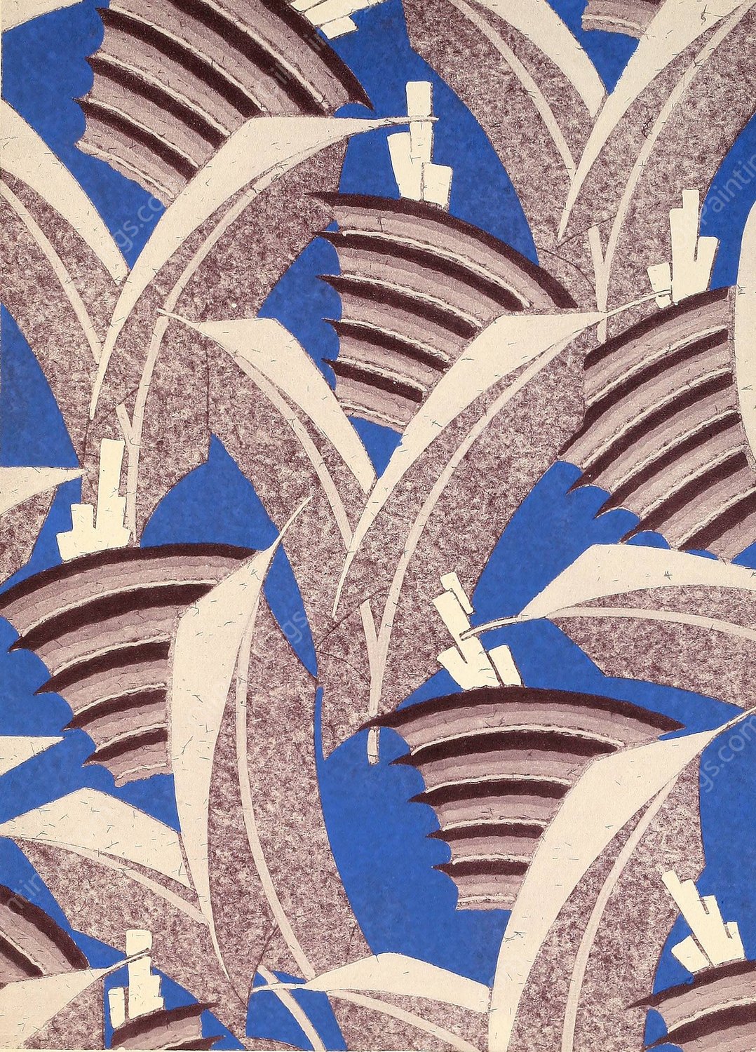 Prismes-8  by Emile-Allain Seguy - Hand-Painted Oil Painting Reproduction