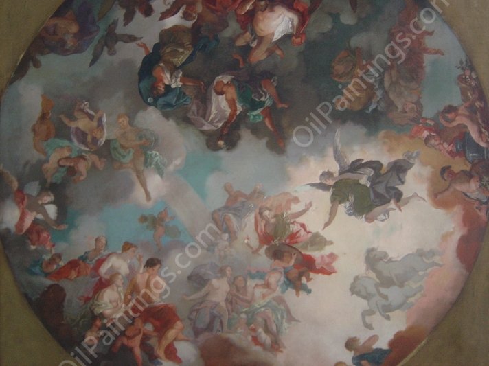 Mural by Emilio Sala y Frances - Hand-Painted Oil Painting Reproduction