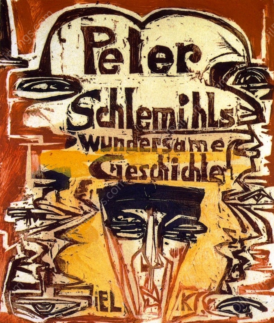 Peter Schlemihls Wundersame Geschichte by Ernst Ludwig Kirchner - Hand-Painted Oil Painting Reproduction