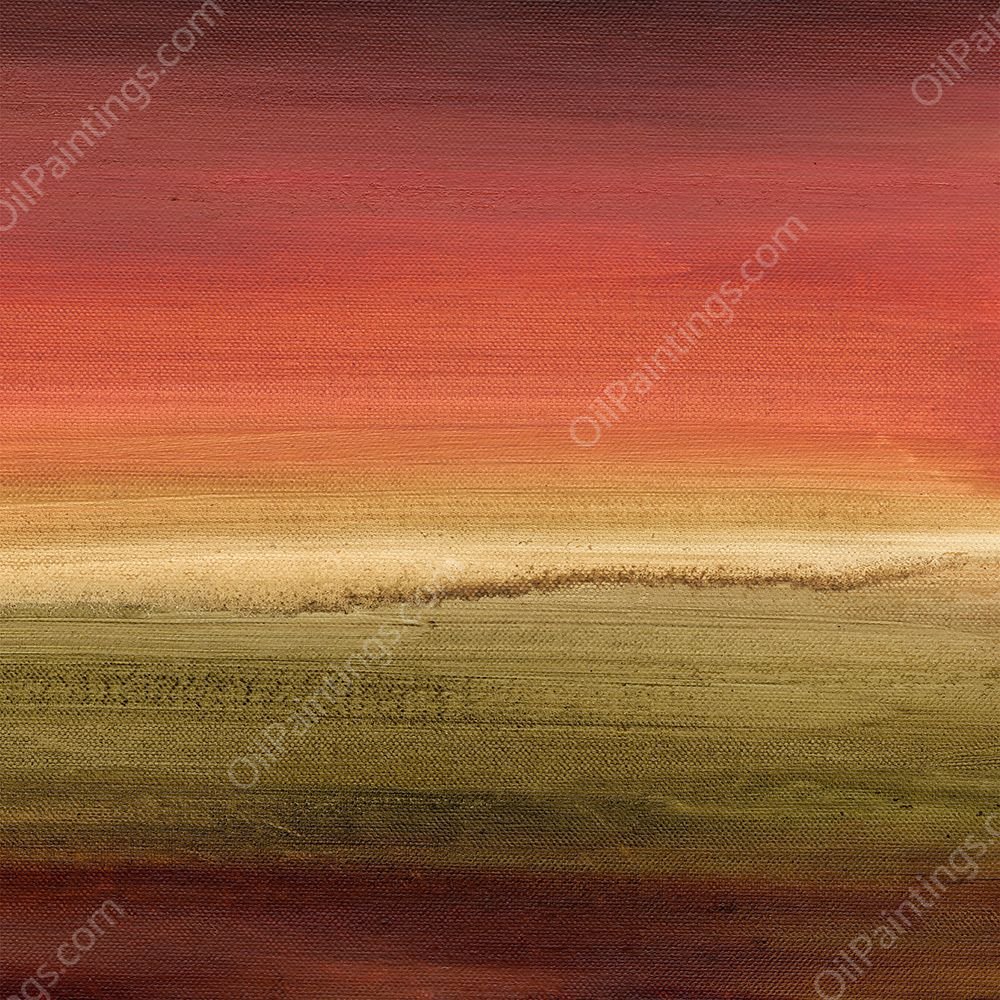 Abstract Horizon I by Ethan Harper - Hand-Painted Oil Painting Reproduction