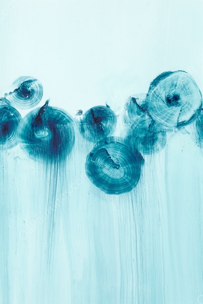 Abstract Wildflowers III by Ethan Harper - Hand-Painted Oil Painting Reproduction