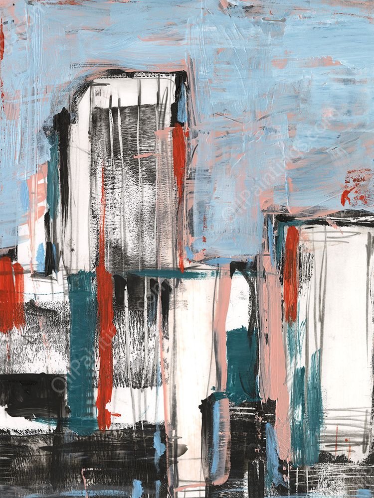 Bustle I by Ethan Harper - Hand-Painted Oil Painting Reproduction