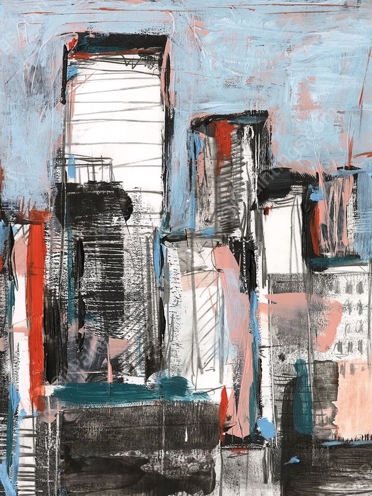 Bustle II by Ethan Harper - Hand-Painted Oil Painting Reproduction