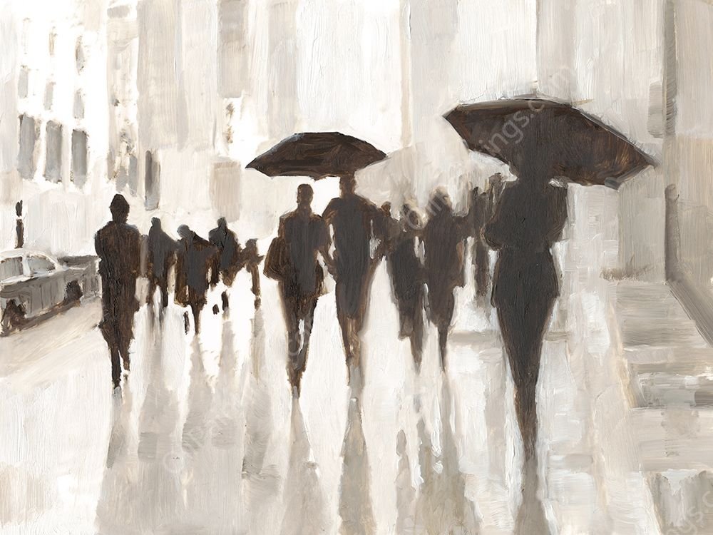 Clearing Rain by Ethan Harper - Hand-Painted Oil Painting Reproduction