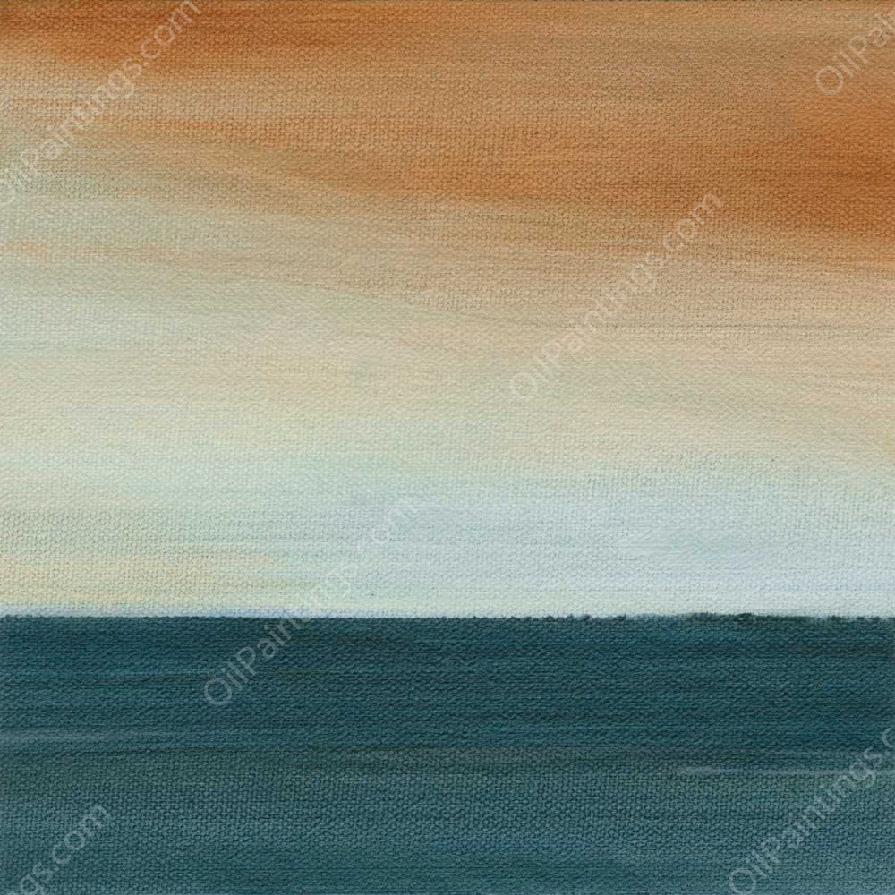 Coastal Vista V by Ethan Harper - Hand-Painted Oil Painting Reproduction