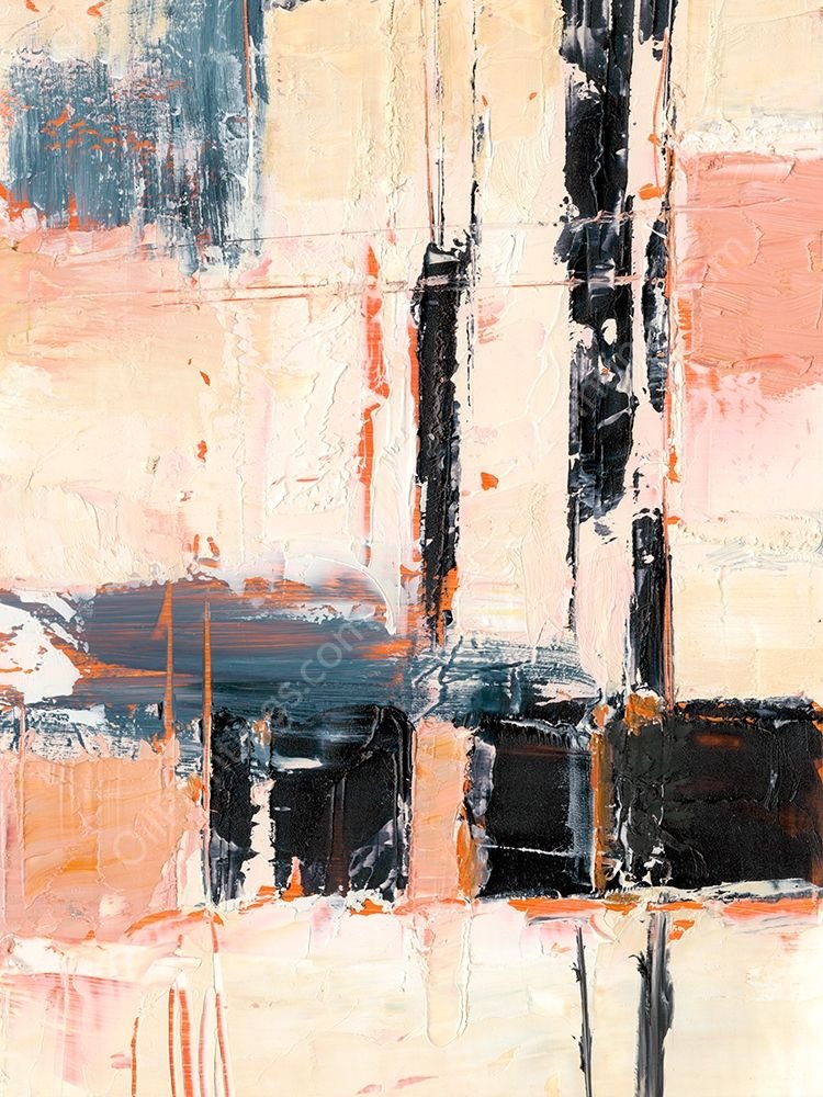 Coral & Sand II by Ethan Harper - Hand-Painted Oil Painting Reproduction