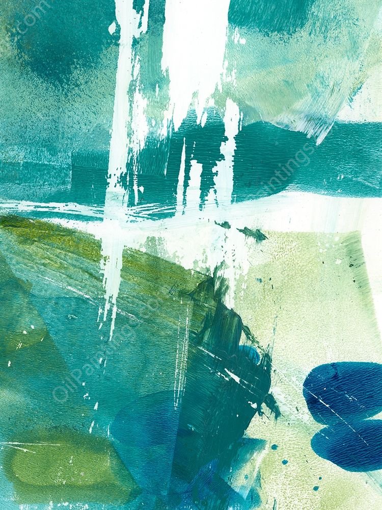 Emerald Mine I by Ethan Harper - Hand-Painted Oil Painting Reproduction