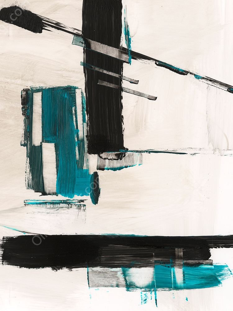 Geometry Notes II by Ethan Harper - Hand-Painted Oil Painting Reproduction