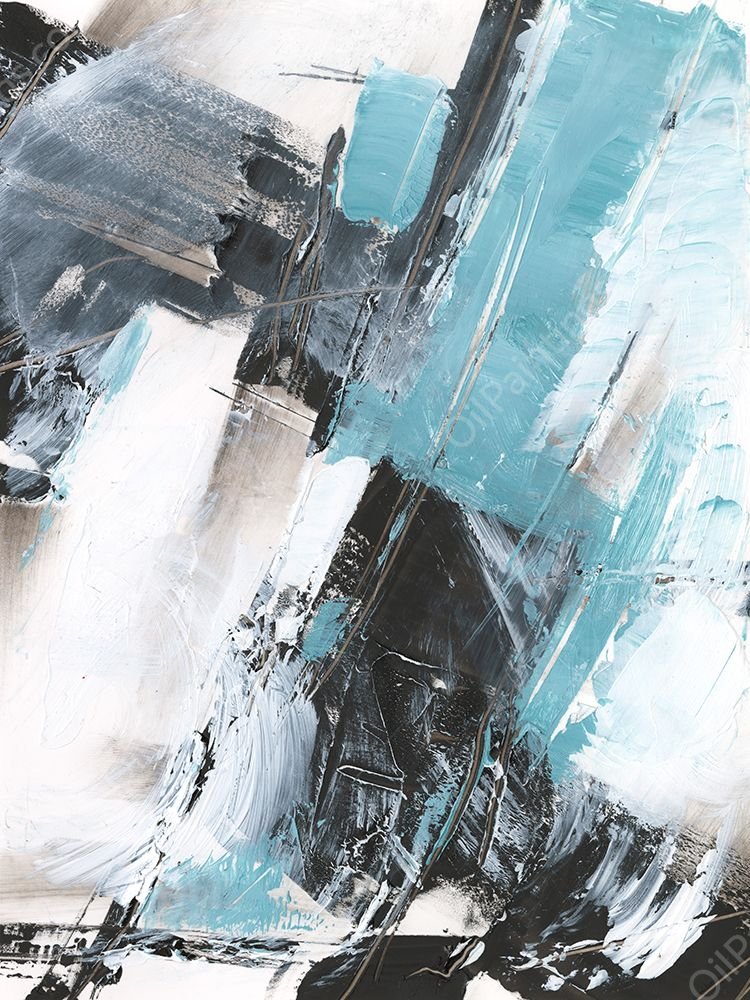 Glacial Shift I by Ethan Harper - Hand-Painted Oil Painting Reproduction