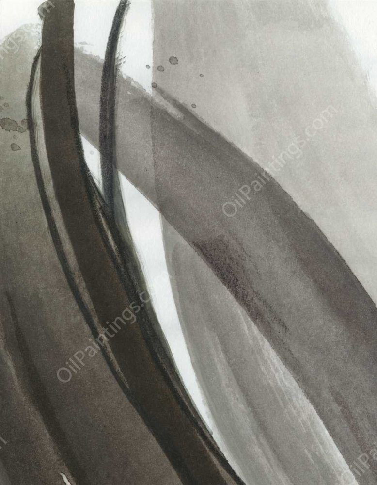 Ink Abstract I by Ethan Harper - Hand-Painted Oil Painting Reproduction