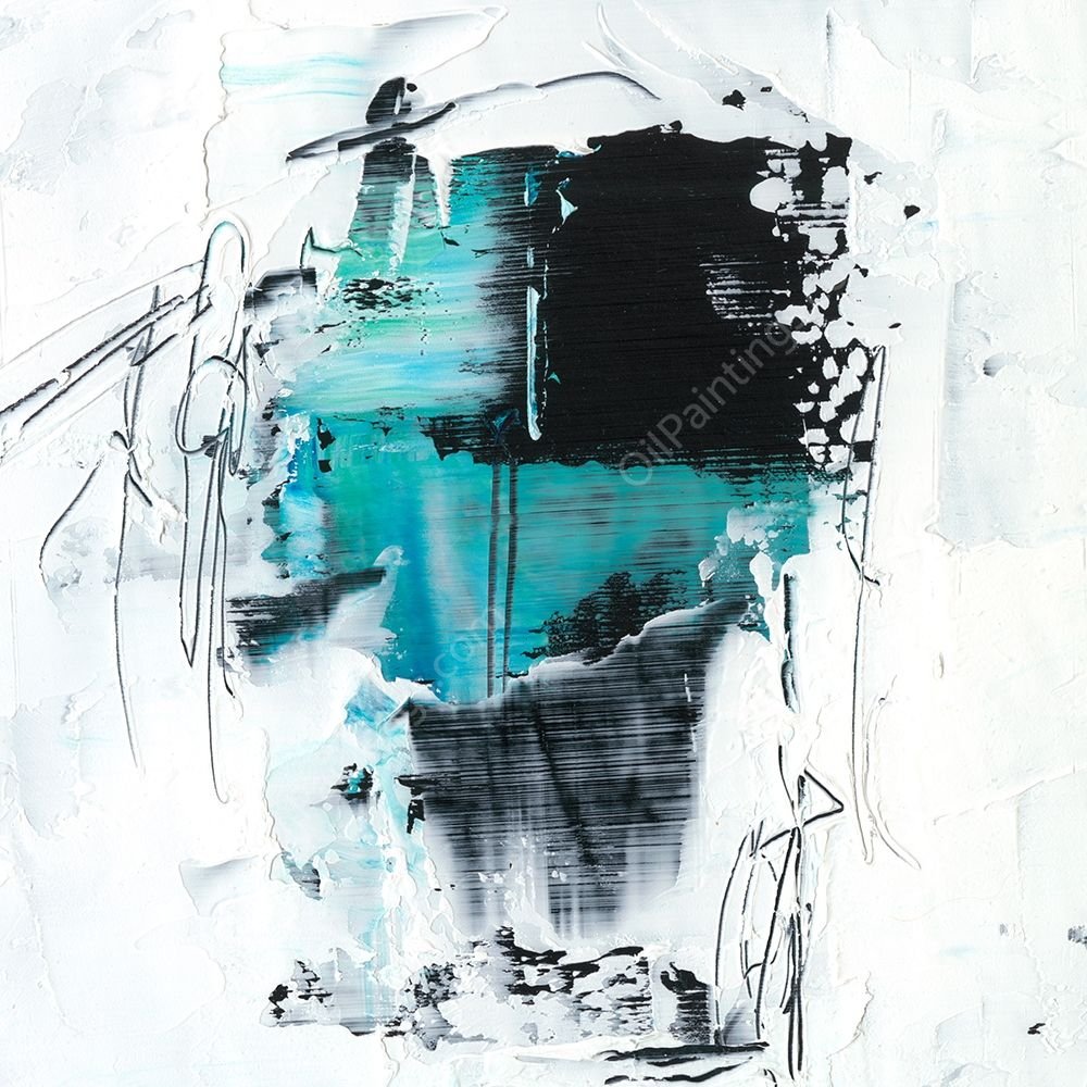 Kinetic Form IV by Ethan Harper - Hand-Painted Oil Painting Reproduction