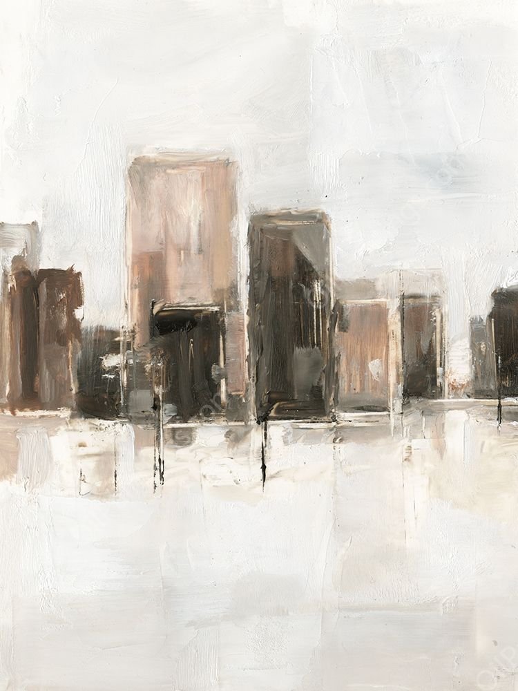 Metropolitan Vista I by Ethan Harper - Hand-Painted Oil Painting Reproduction