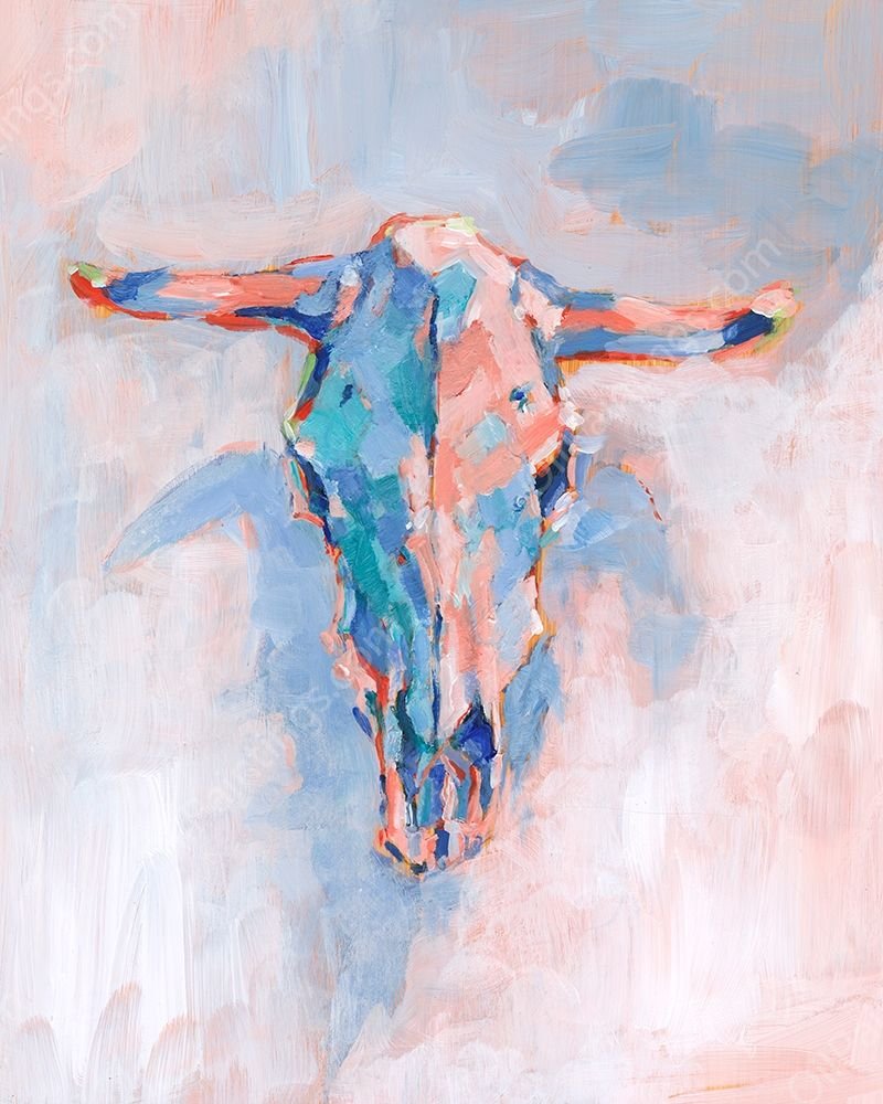 Modern Western I by Ethan Harper - Hand-Painted Oil Painting Reproduction