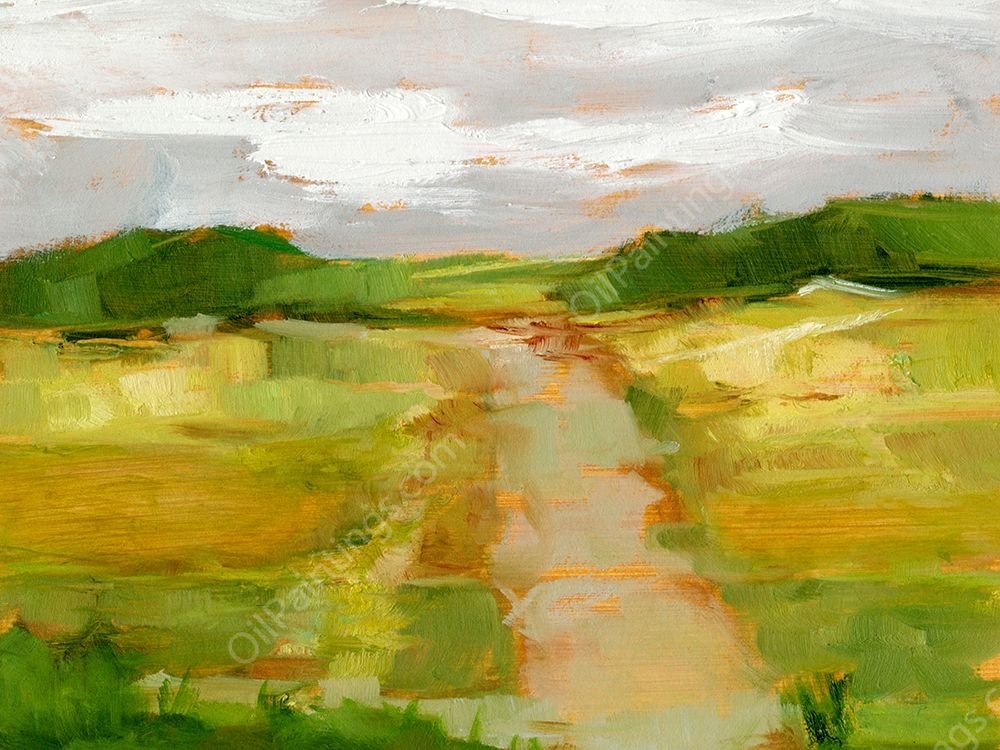 Over the Horizon III by Ethan Harper - Hand-Painted Oil Painting Reproduction