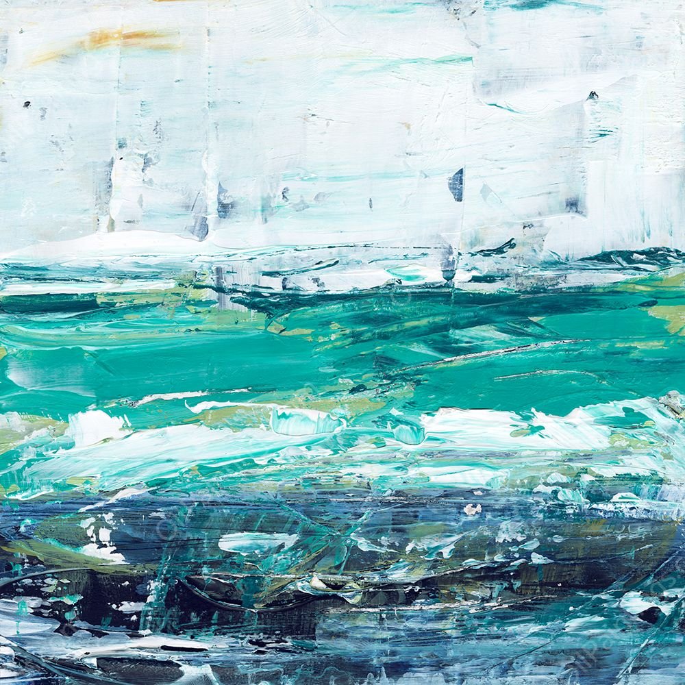 Pacific Tides II by Ethan Harper - Hand-Painted Oil Painting Reproduction