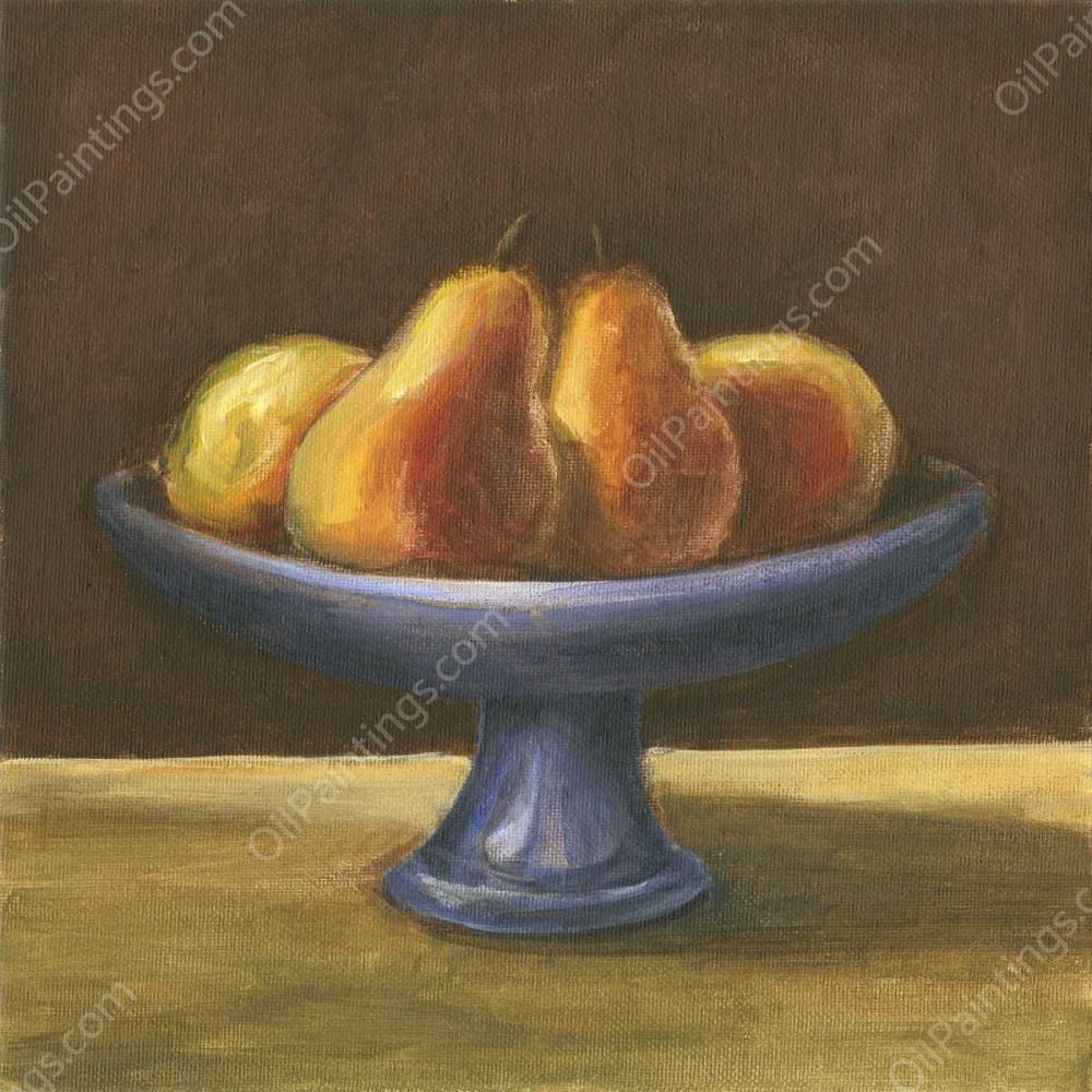 Rustic Fruit Bowl IV by Ethan Harper - Hand-Painted Oil Painting Reproduction