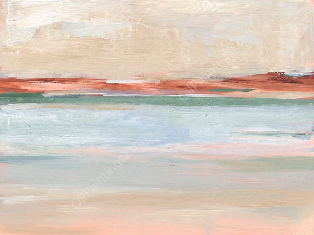 Sienna Horizon II by Ethan Harper - Hand-Painted Oil Painting Reproduction
