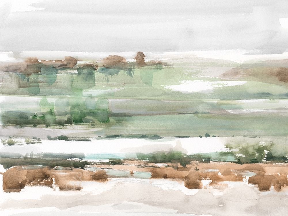 Turquoise & Clay I by Ethan Harper - Hand-Painted Oil Painting Reproduction