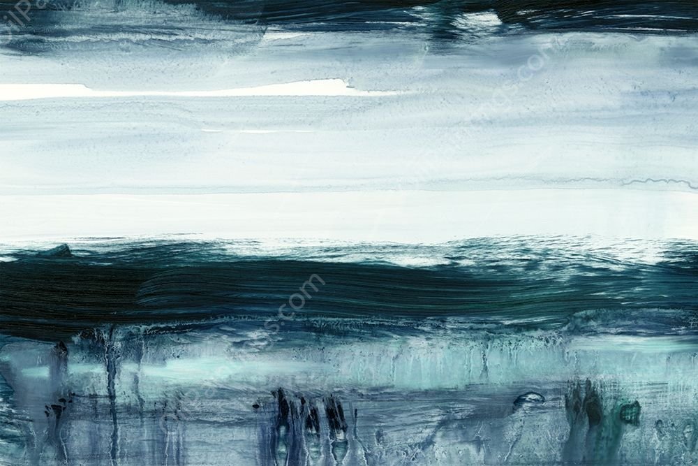 Viridian Mist II by Ethan Harper - Hand-Painted Oil Painting Reproduction