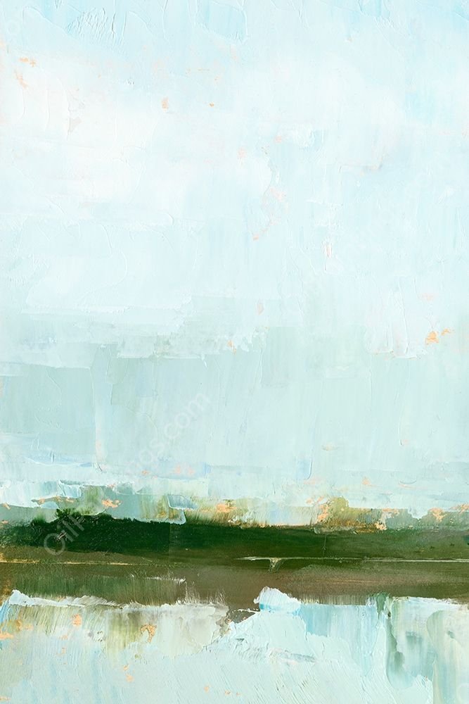 Wetland Horizon I by Ethan Harper - Hand-Painted Oil Painting Reproduction