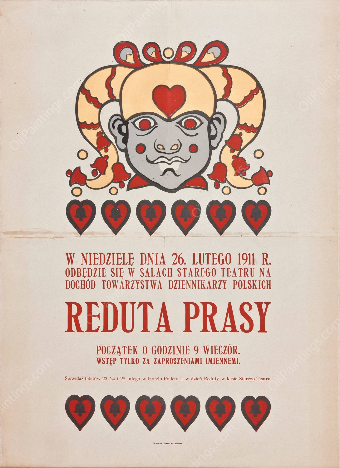 Reduta Prasy  by Eugeniusz Ludwik Dabrowa-Dabrowski - Hand-Painted Oil Painting Reproduction