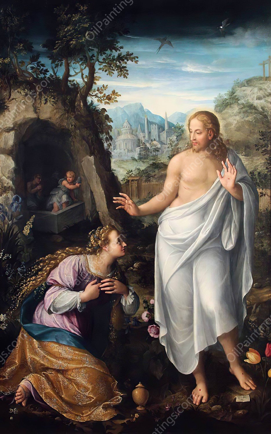 Noli me tangere  by Fede Galizia - Hand-Painted Oil Painting Reproduction