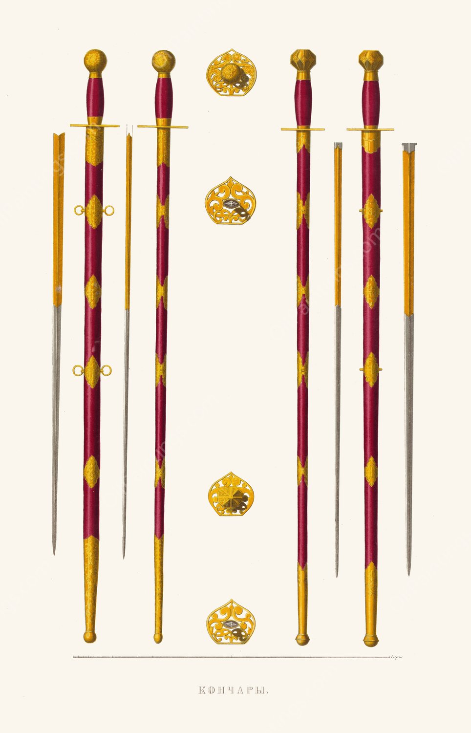 Konchary  by Fedor Grigoryevich Solntsev - Hand-Painted Oil Painting Reproduction